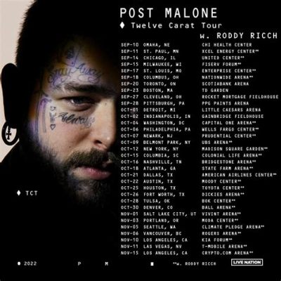 Post Malone's Twelve Carat Toothache Tour: A Sonic Journey Through Vulnerability and Resilience!